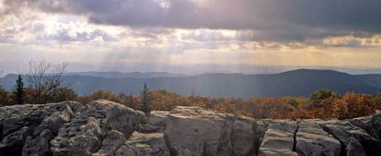 Vista delle vacanze della West Virginia's vacation view